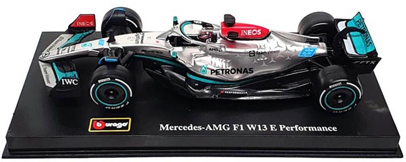 Mercedes Amg F1 W13 2022 Com piloto Russel 63 Burago 1/43